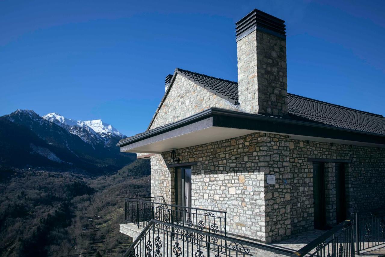 Δωμάτια Με Θέα Mega Chorio Exteriör bild