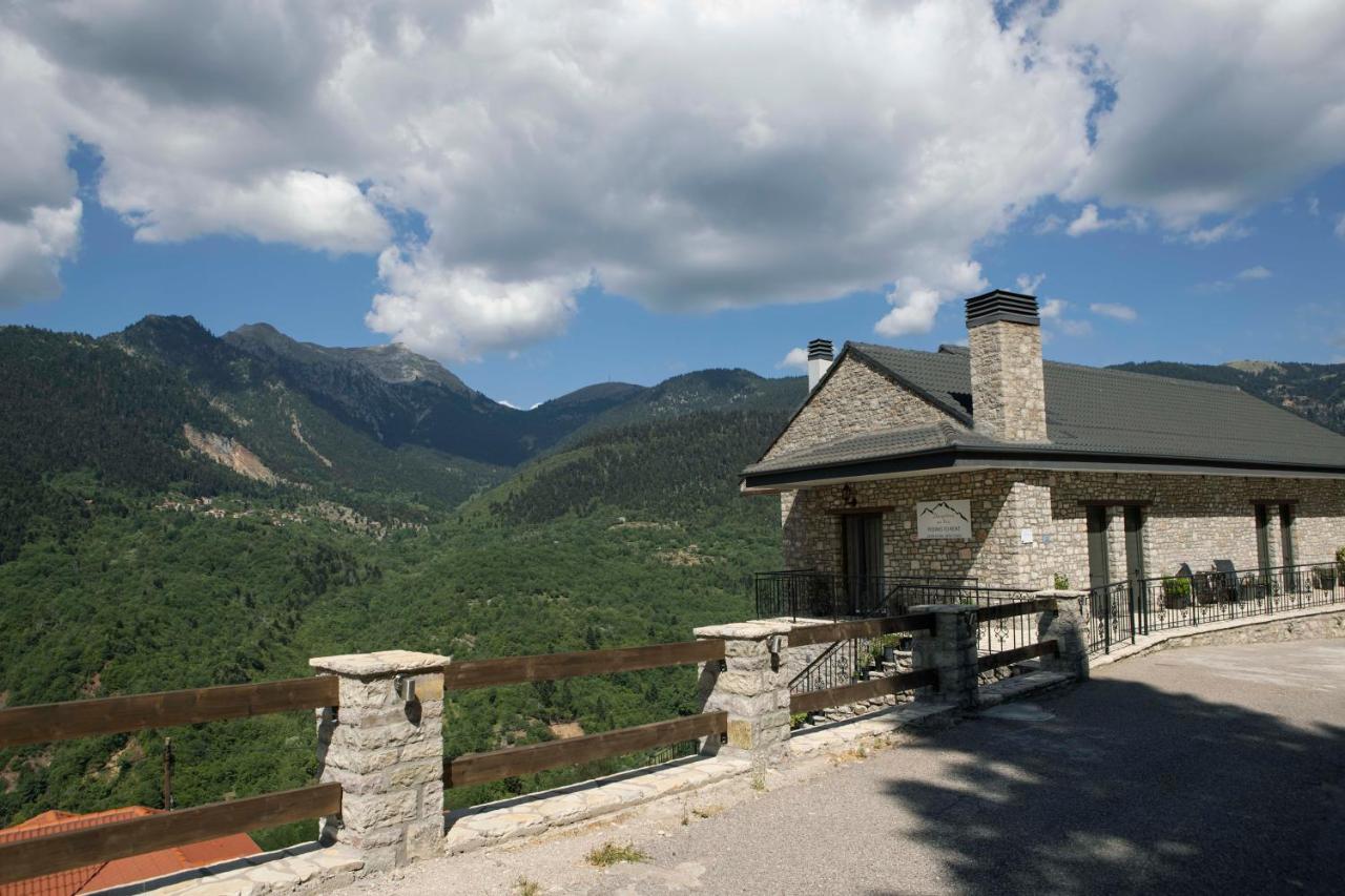 Δωμάτια Με Θέα Mega Chorio Exteriör bild