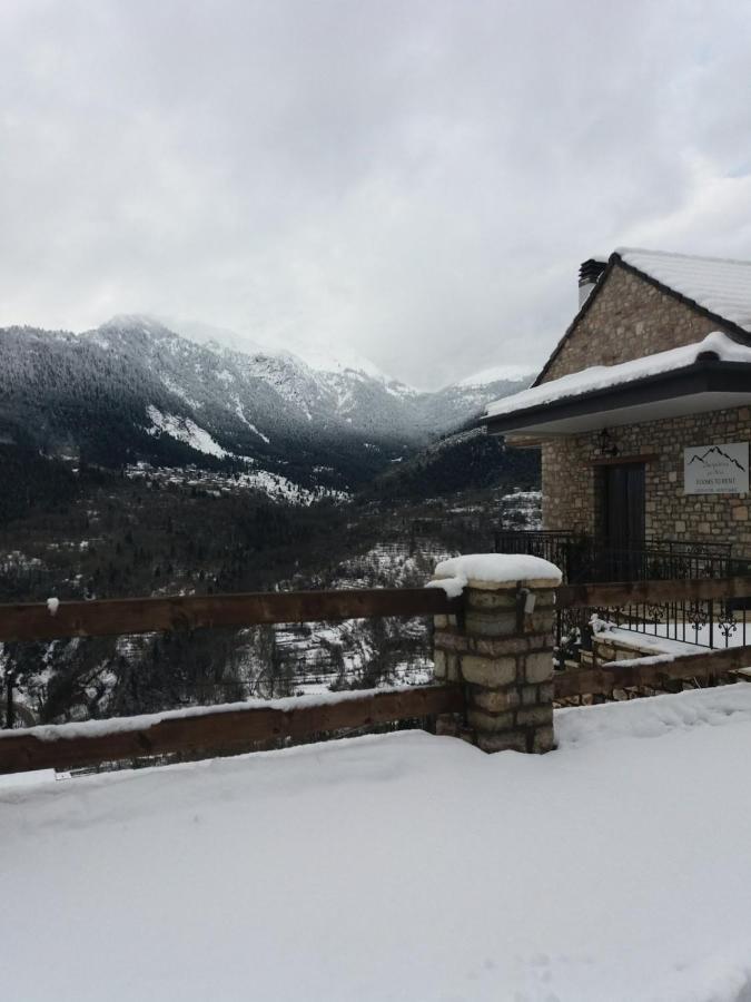 Δωμάτια Με Θέα Mega Chorio Exteriör bild