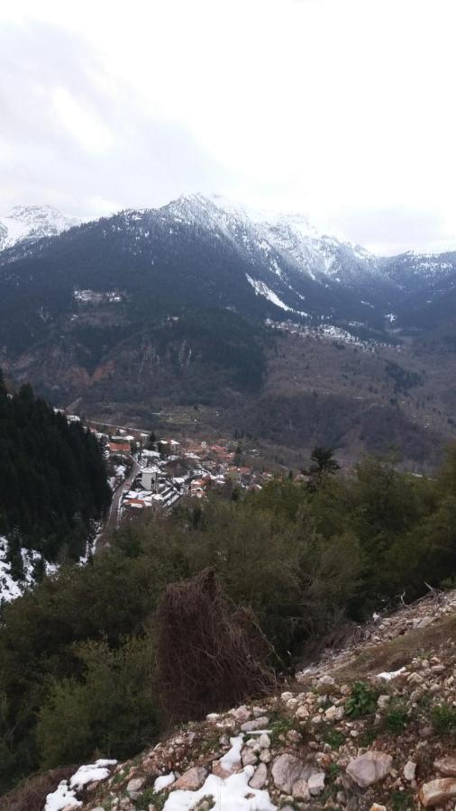 Δωμάτια Με Θέα Mega Chorio Exteriör bild
