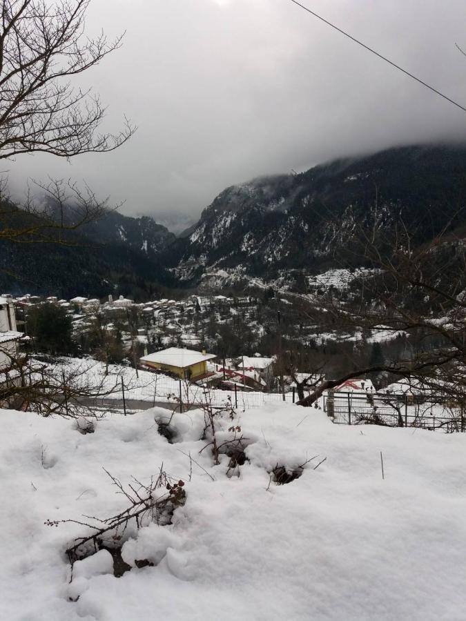 Δωμάτια Με Θέα Mega Chorio Exteriör bild