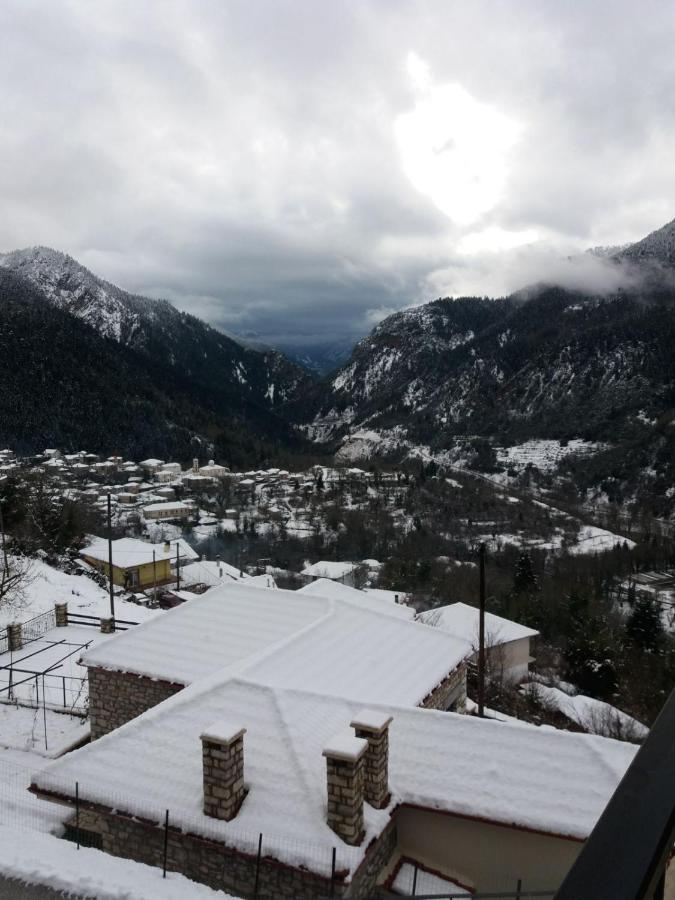 Δωμάτια Με Θέα Mega Chorio Exteriör bild